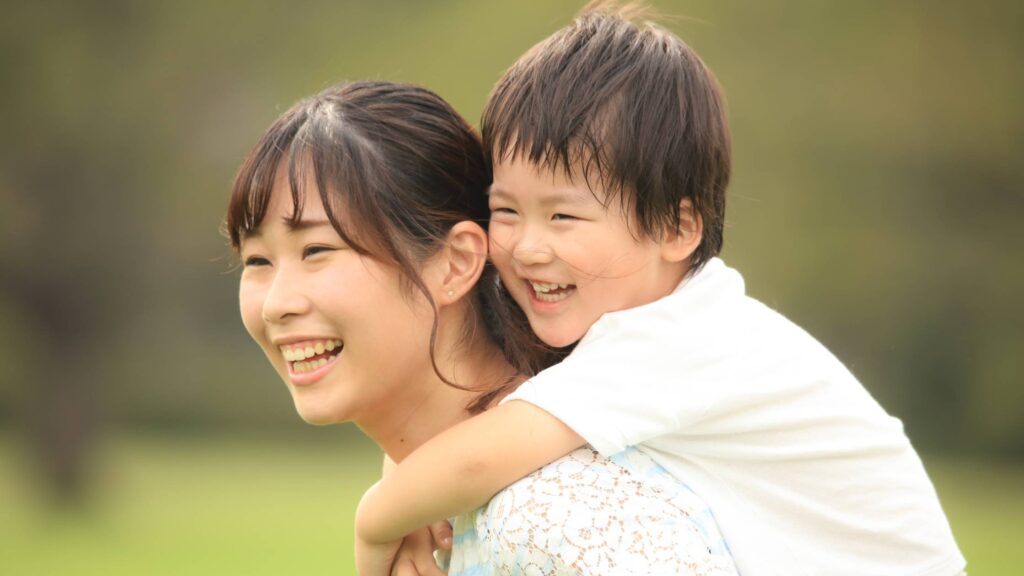 child With Mother